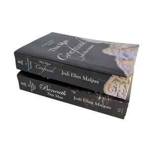 Set 2 Jodi Ellen Malpas Books Beneath This Man & Confessed, Paperback OK‎ Cond